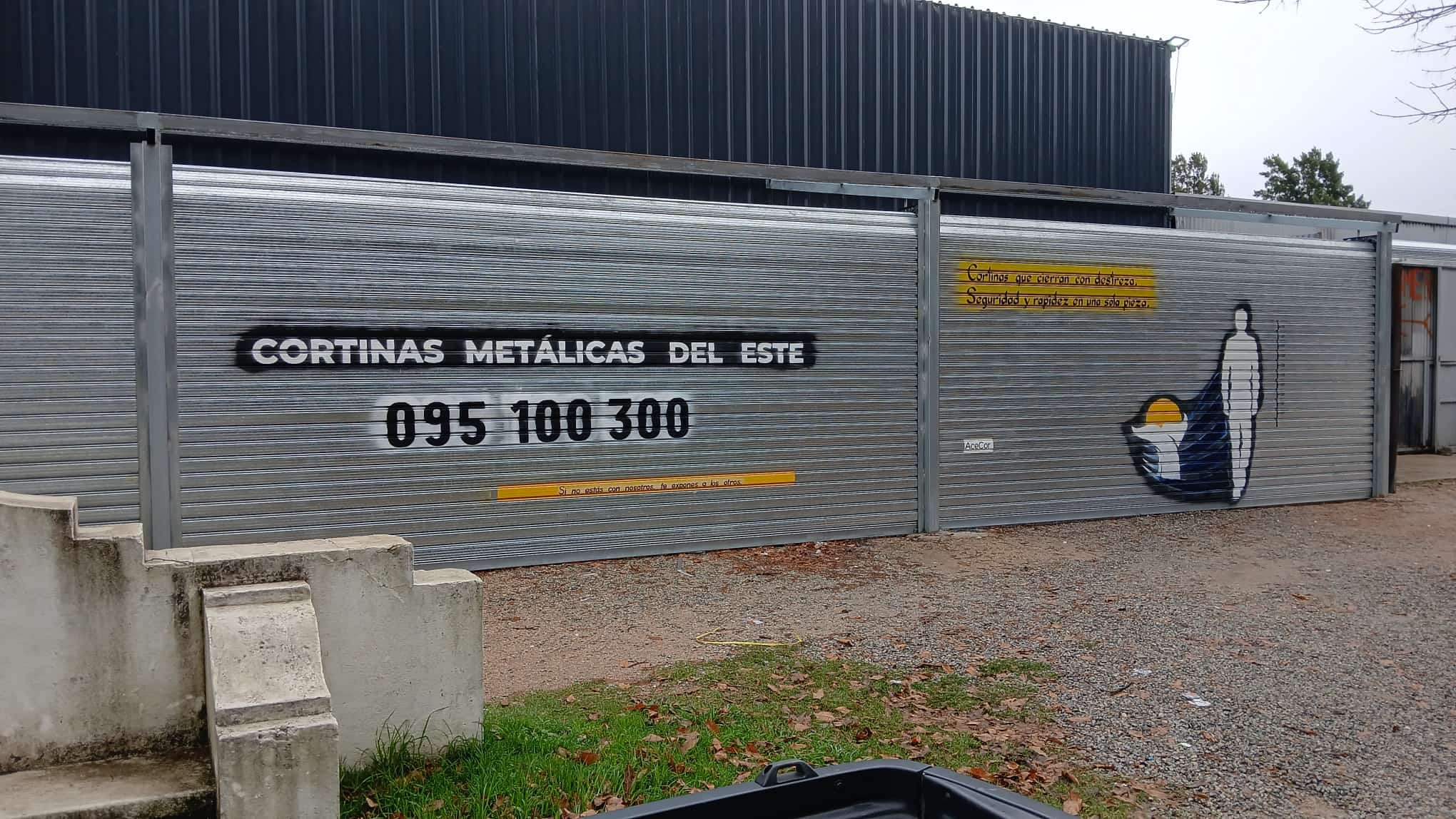 Trabajo realizado: Cortinas Metálicas del Este