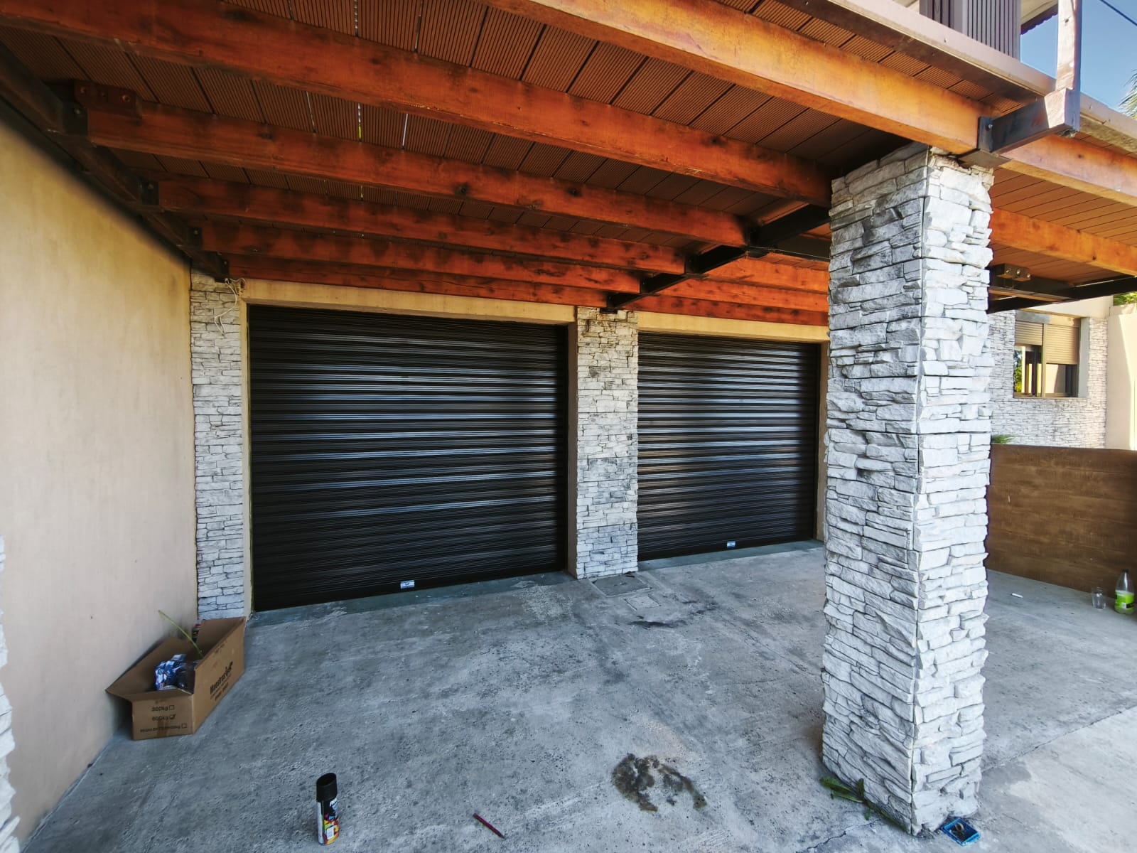 Trabajo realizado: Cortinas Metalicas